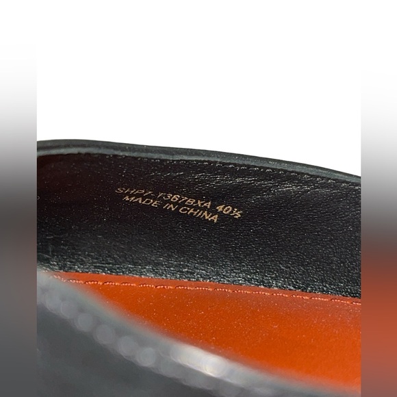 3.1 Phillip Lim Black Leather Silver Block Heels NWT - Picture 15 of 17